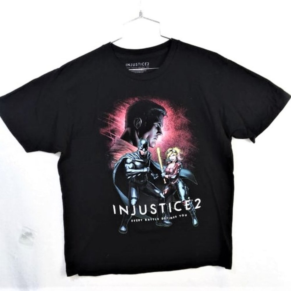 Injustice2  EVERY BATTLE DEFINES YOU BLACK T-Shirt